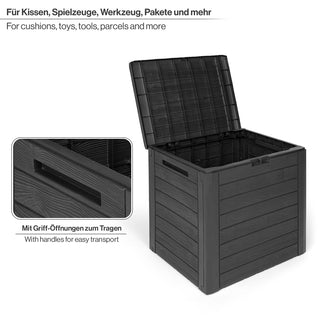 Kissenbox "WOOD" 140 Liter Volumen _ NEU!