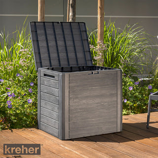 Kissenbox "WOOD" 140 Liter Volumen _ NEU!