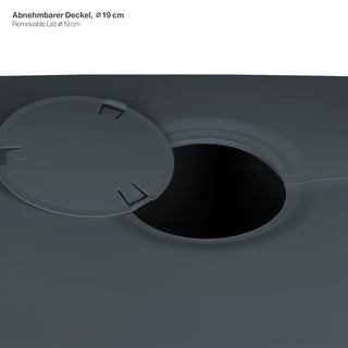XXL Wassertank "TOWER BRICK" 350 Liter in BACKSTEIN OPTIK mit Füllautomat und Wasserhahn (Farbe wählbar)