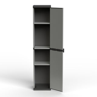 Kunststoffschrank 'Armadio' 34 x 38,5 x 165 cm - Hoher Nischenschrank mit 3 Einlegeböden