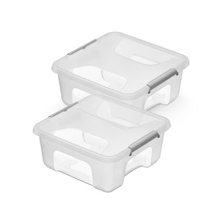 Aufbewahrungsbox 'Prime Store' mit Deckel in verschiedenen Größen (Größe/Set wählbar)