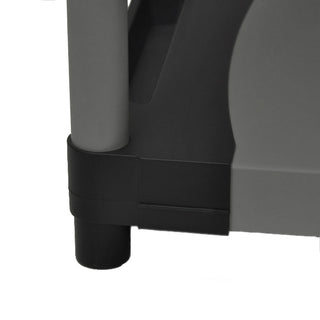 ARMADIO Schwerlastregal mit 4 Ebenen, 80 x 40 x 168 (schwarz/grau)