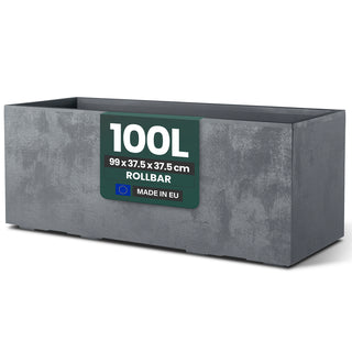 XL Pflanzkasten "Millennium" in verschiedenen Farben und Größen (Farbe/Größe wählbar)