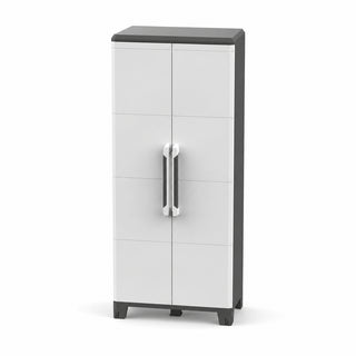 XL Kunststoffschrank 'Transforming' IP43 in Schwarz/Grau - Größe XL