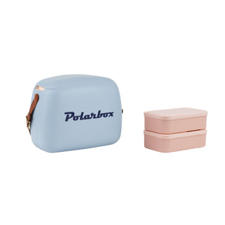 Polarbox - Kühlbox 6 Liter inkl. 2 Lunchboxen (Farbe wählbar)