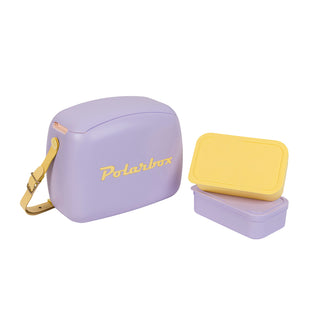 Polarbox - Kühlbox 6 Liter inkl. 2 Lunchboxen (Farbe wählbar)