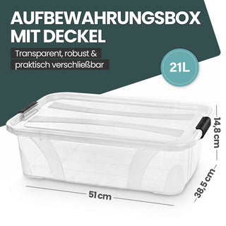 Master Box mit Deckel in verschiedenen Größen (Größe wählbar)