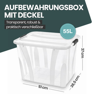 Master Box mit Deckel in verschiedenen Größen (Größe wählbar)