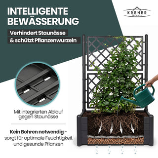 XL SPALIER HOLZOPTIK (breite Version) Farbe: Anthrazit