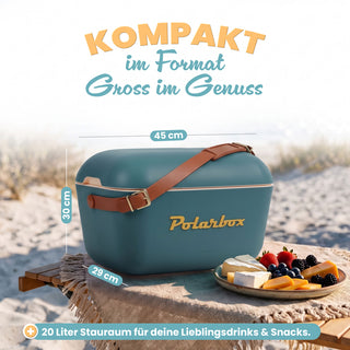 Kühlbox Polarbox 20 Liter, Farbe: Classic Blau