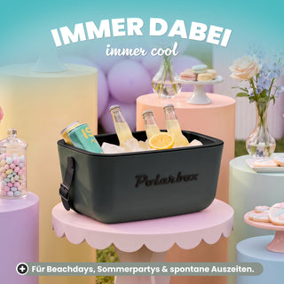 Kühlbox Polarbox 20 Liter, Farbe: Forest Black
