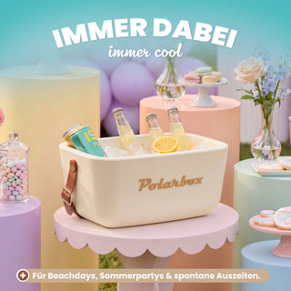 Kühlbox Polarbox 20 Liter, Farbe: Cream Gold