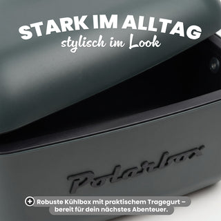 Kühlbox Polarbox 20 Liter, Farbe: Forest Black