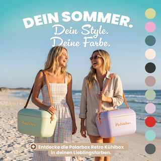 Kühlbox Polarbox 20 Liter, Farbe: Cream Gold