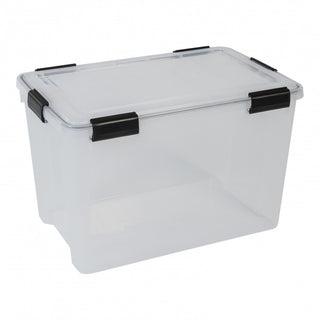 4 x Box mit Dichtung 70 Liter Volumen