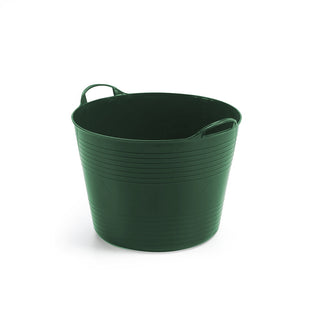 Flexibler Mehrzweckkorb 40 Liter (Dunkelgrün)