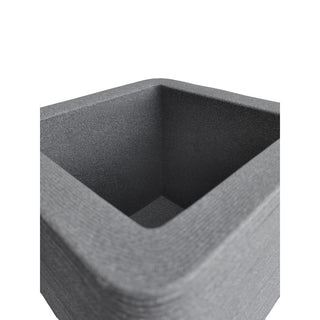 Pflanzkübel "Struktur Optik" 30x30x27 cm (Farbe wählbar)