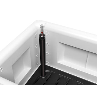 XL Pflanzkasten RATTAN OPTIK in verschiedenen Größen und Farben (Größe/Farbe wählbar)