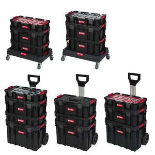 Q-BRICK TWO - Mobiler Werkstattwagen (Set wählbar)