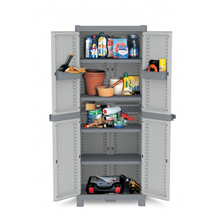 XL Kunststoffschrank Putzschrank Haushaltsschank "Domino Wave" 2700