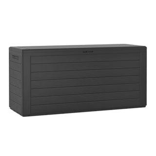 Kissenbox "Wood" in Anthrazit 280 Liter