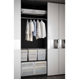 Set: 2 x LightBox 52 XL mit Deckel, halbhoch, 22 Liter