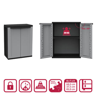 Bundle: 1 x J Twist Spind + 1 x J Twist Beistellschrank